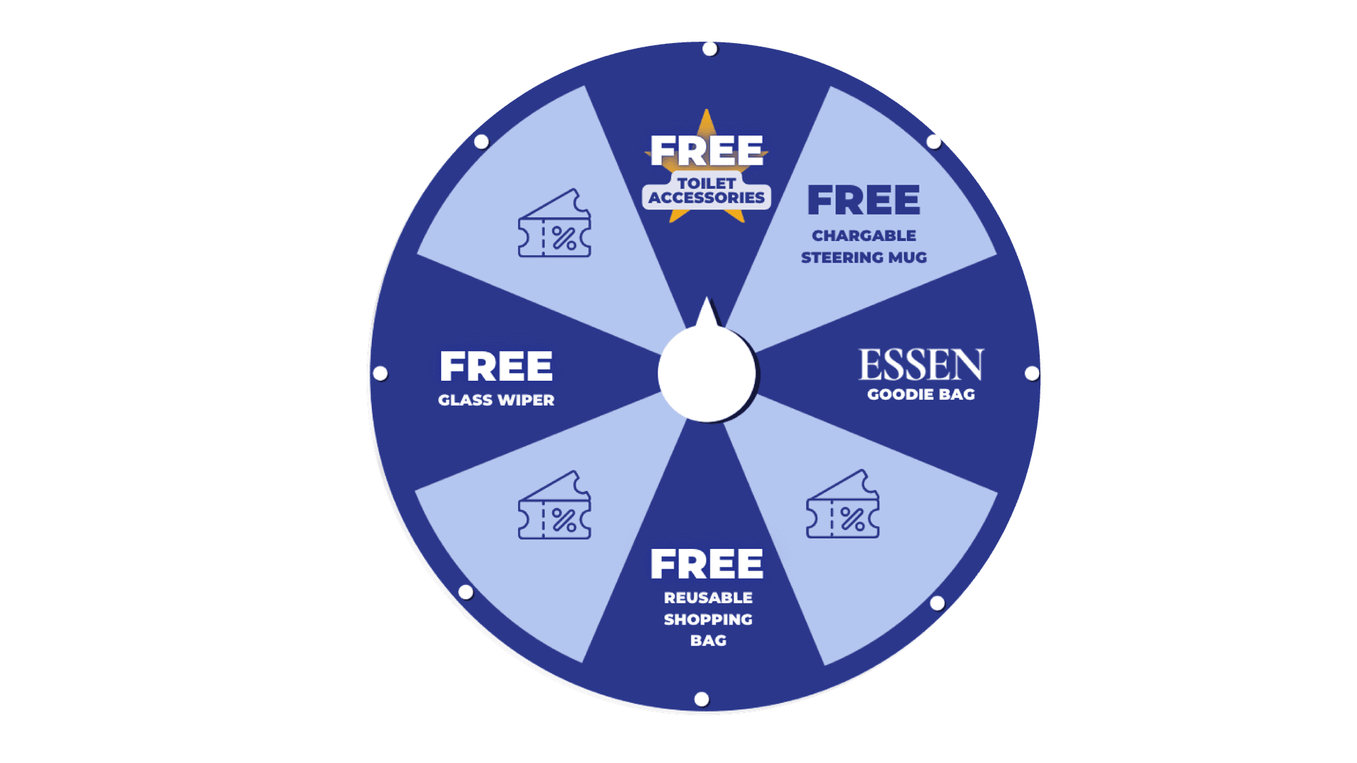 Spin the Wheel & Win Prizes